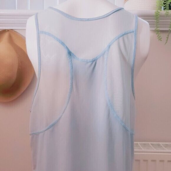 LULULEMON ATHLETICA "Stargaze" Light Grey Blue Sculp Tank ll - Picture 9 of 15